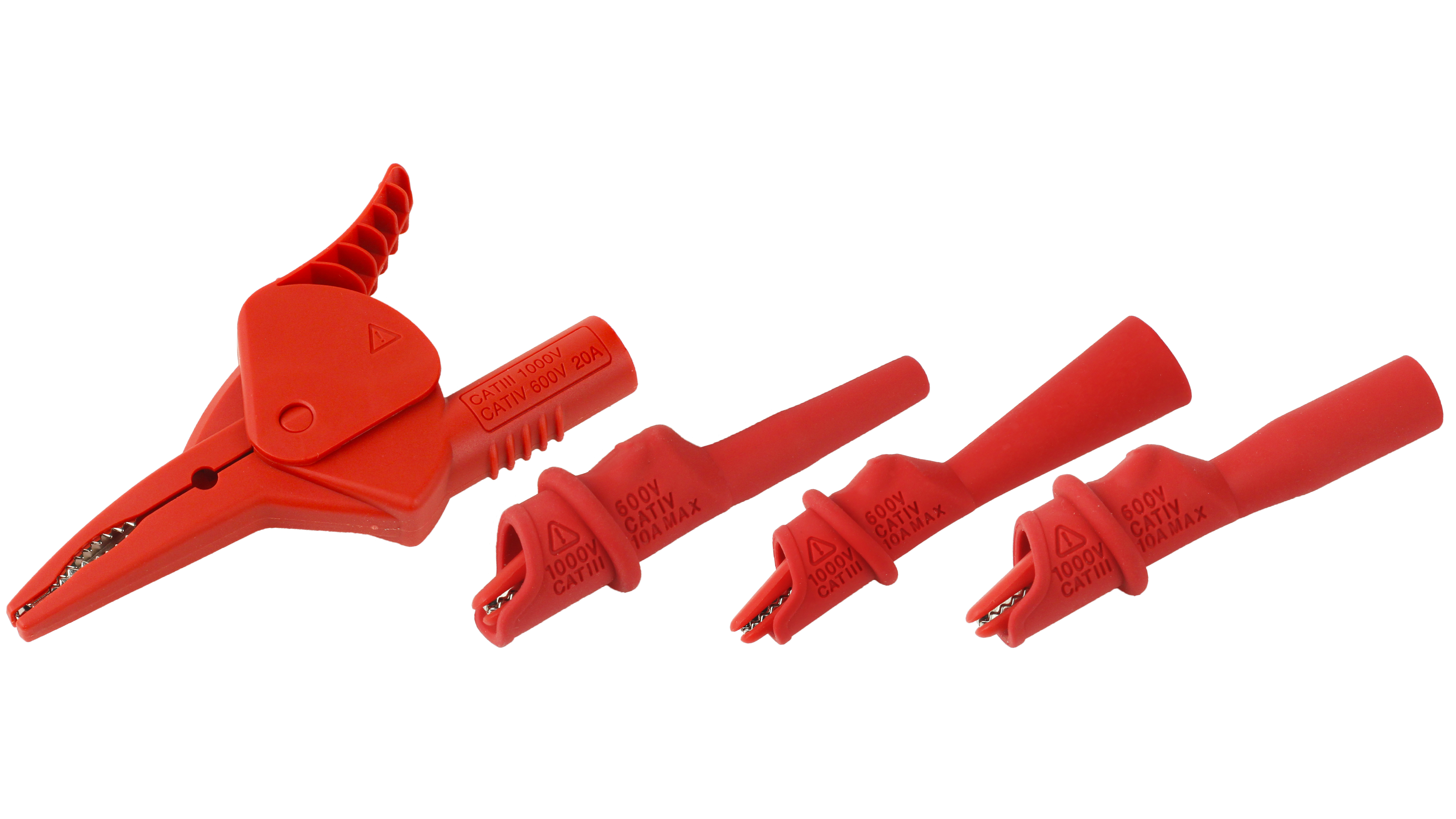 New Insulated Alligator Test Clips