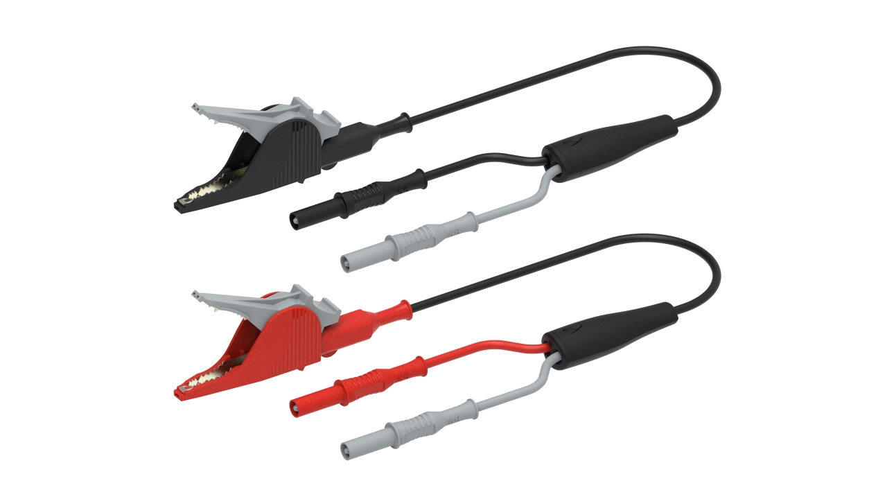 New Kelvin Alligator Clips Assembly