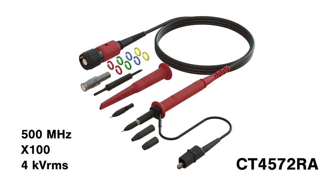 5 mm Passive Probes, 55–500 MHz, 55 Vrms–4 kVrms